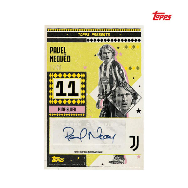 24/25 Topps Juventus Team Set (1 Auto Per Box)