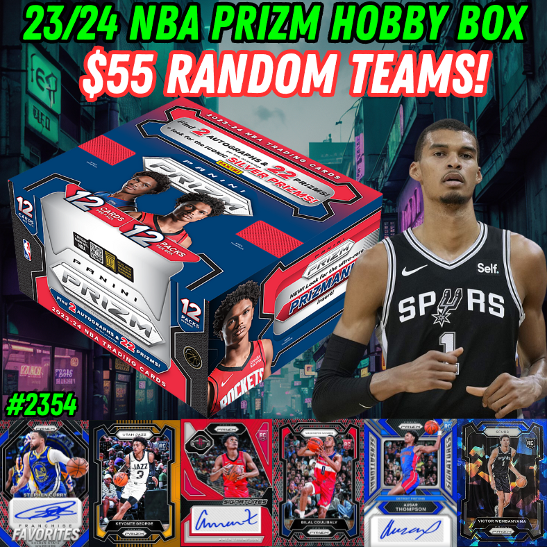Break 2354 - NBA 23/24 Prizm Hobby - $55 Random Teams!