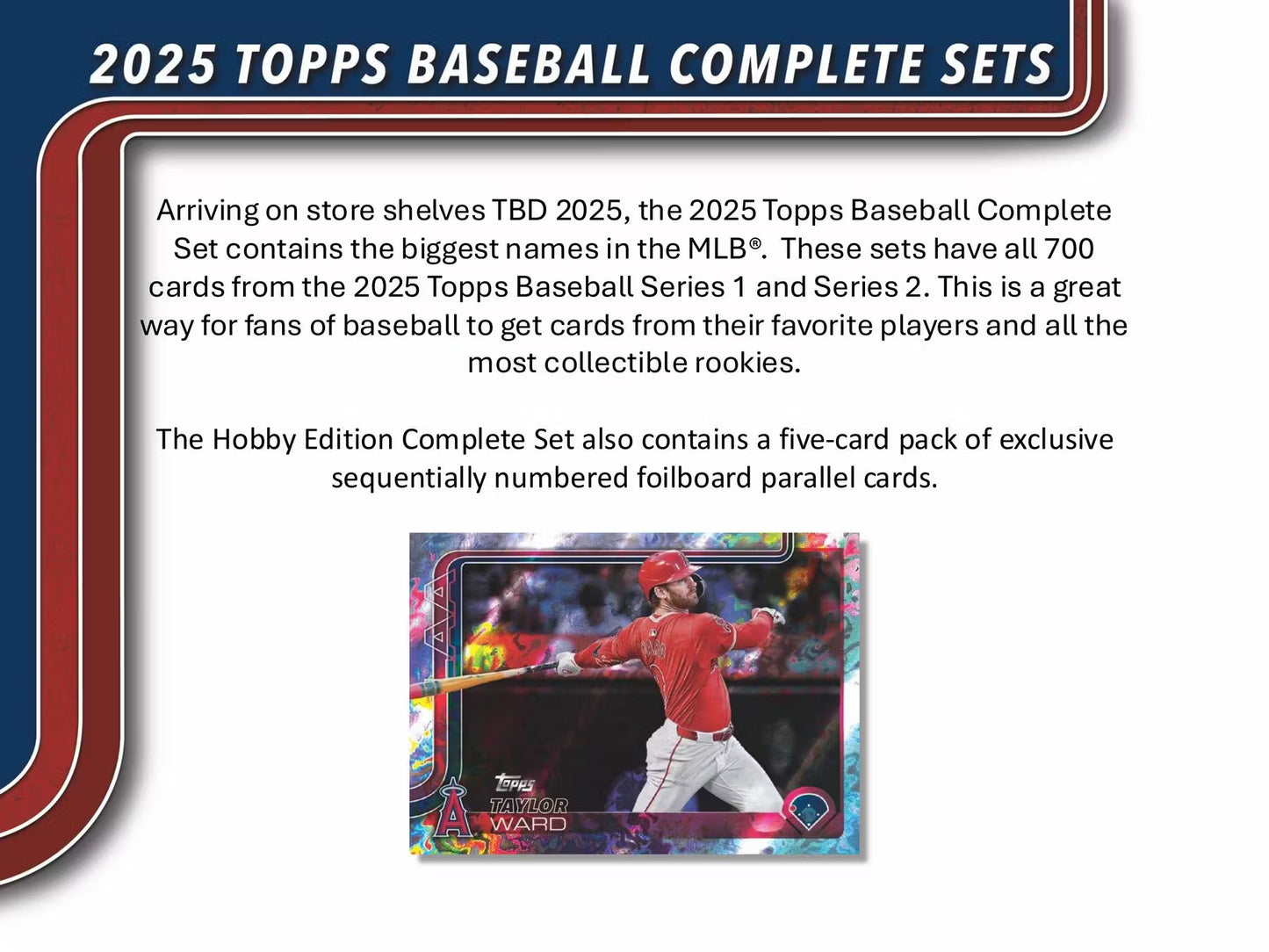 2025 Topps MLB Complete Factory Set