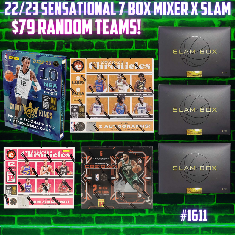 Break 1611 - 22/23 NBA Sensational 7 Box - $79 Random Teams!