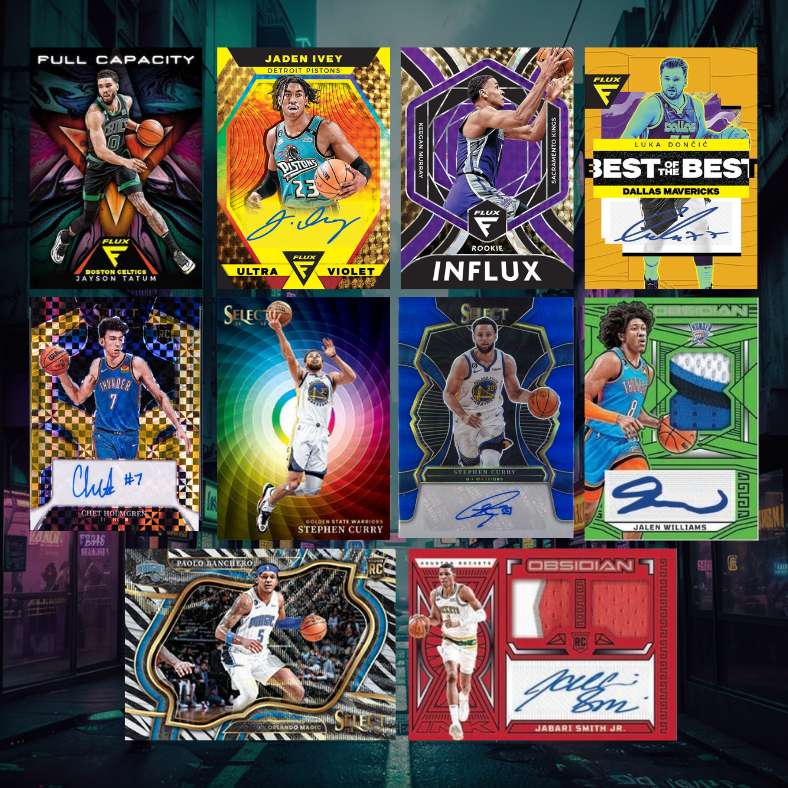 Break 2225 - NBA 22/23 Select x Obsidian Triple Hobby 4 Box - Pick Your Team!