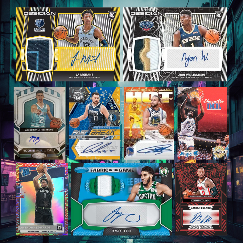 Break 2267 - NBA 5 YEAR Obsidian x Certified x Skybox 8 Box Monster - $99 Random Teams!
