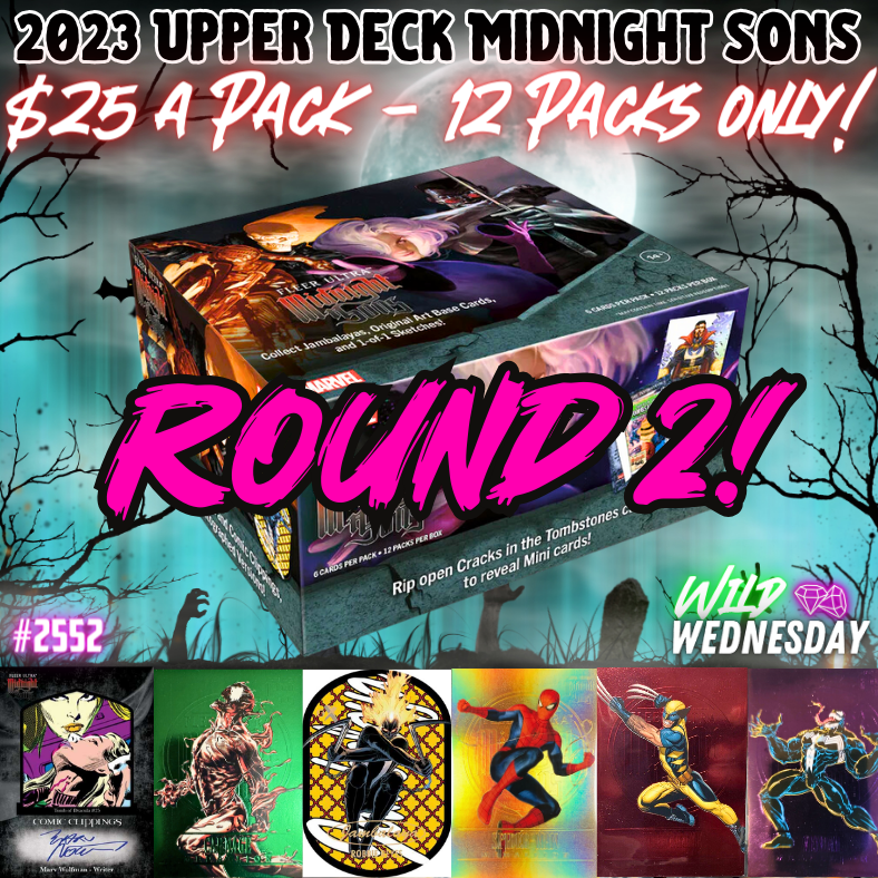 Break 2552 - 2023 Fleer Ultra Midnight Sons - Random Pack Break ROUND 2