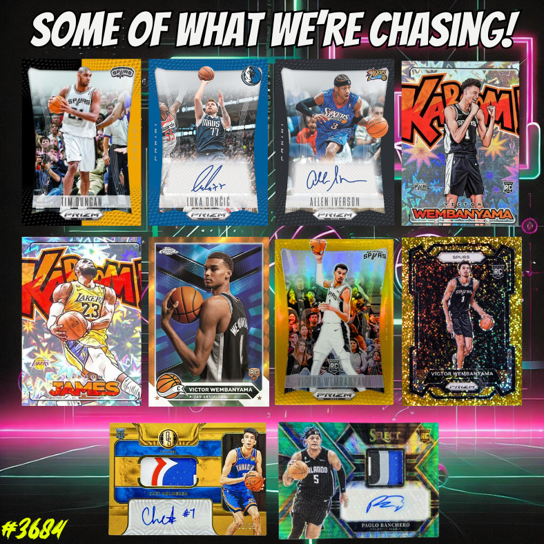 Break 3684 - Dual Year NBA Prizm DECA x Sparkle Random Teams Mixer!