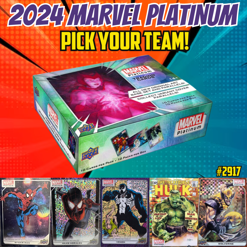 Break 2917 - 2023 Marvel Platinum - Pick Your Character/Team!