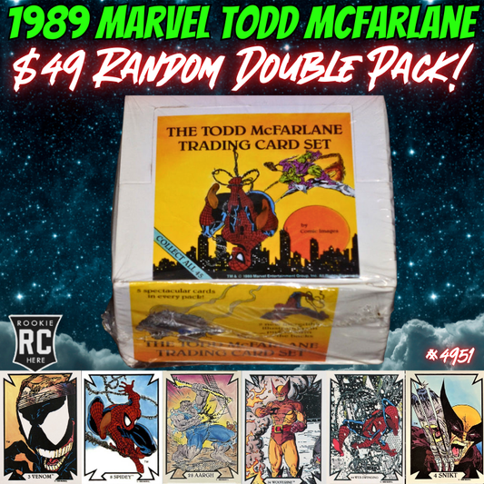 Break 4951 - 1989 Marvel Todd McFarlane Box - Random Double Pack!