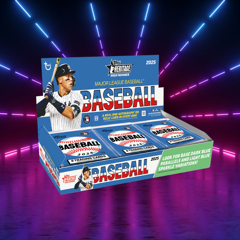 2025 Topps Heritage High Number Baseball Hobby Box