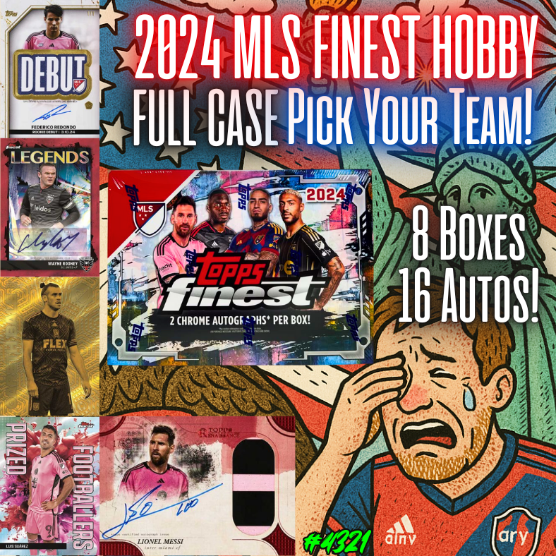 Break 4321 - 2024 MLS Finest Hobby - Full Case - Pick Your Team!