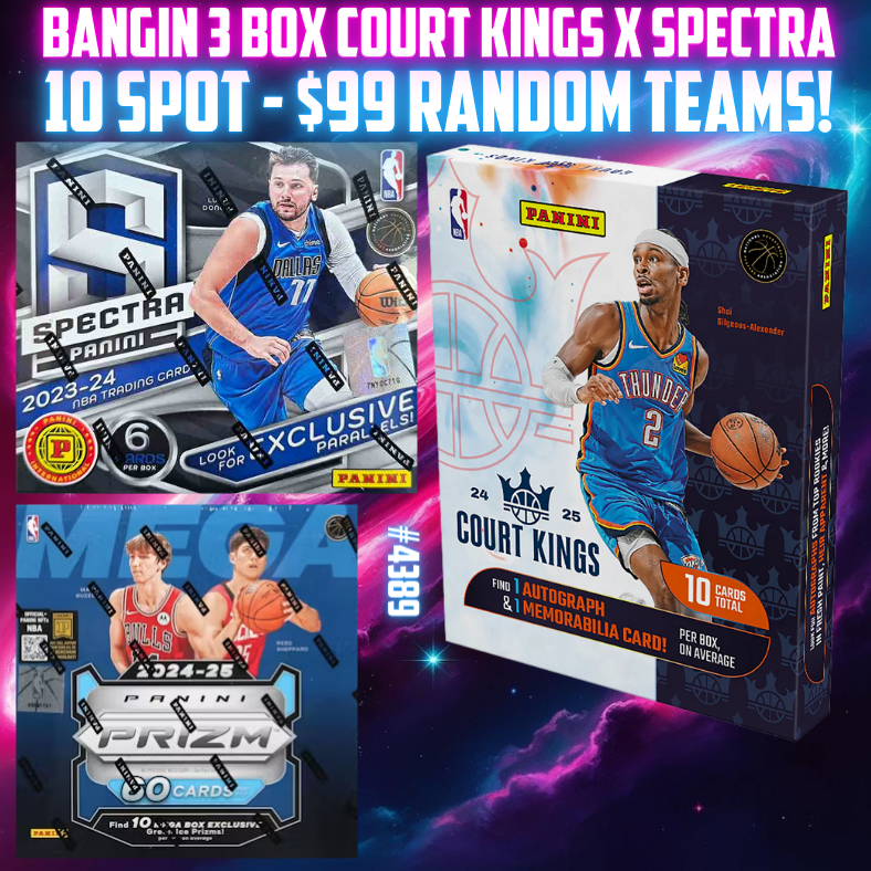 Break 4389 - Dual Year NBA Court Kings x Spectra x Prizm - 10 Spot Random!