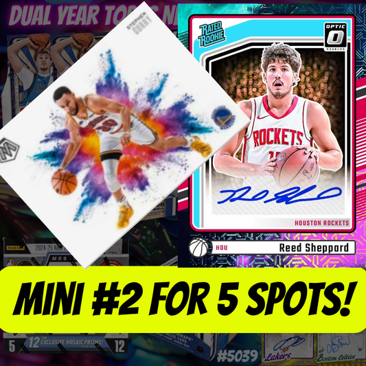Mini #2 for 5 spots in Break 5039 - Dual Year Topps NBA x Mosaic & Optic ALL HOBBY Random!
