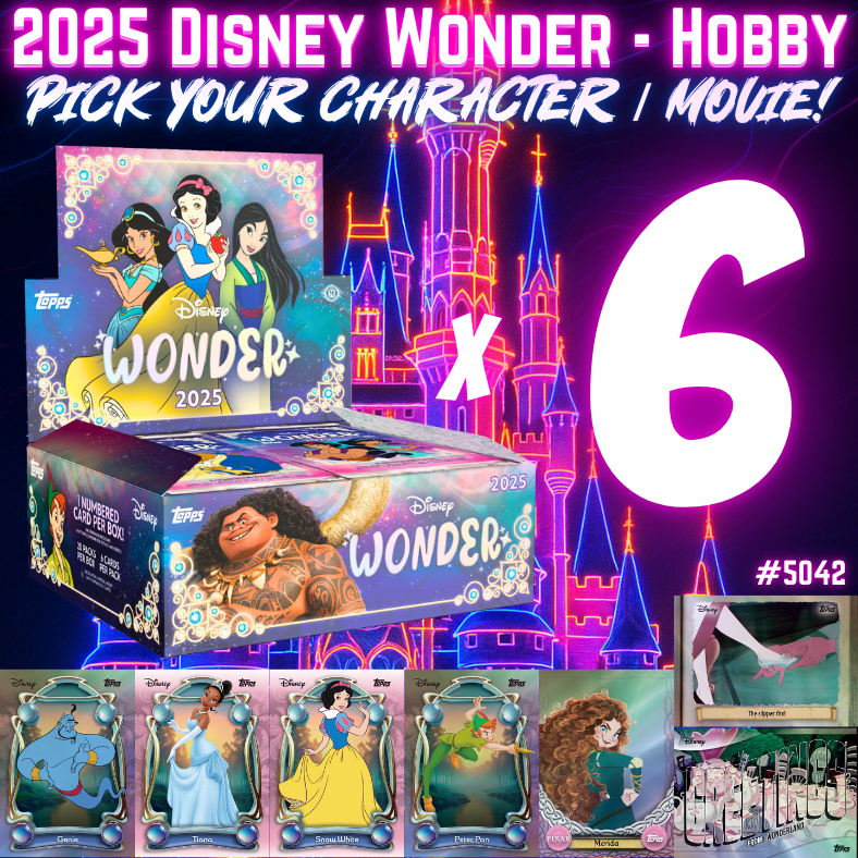 Break 5042 - 2025 Disney Wonder Hobby - Pick Your Characters!