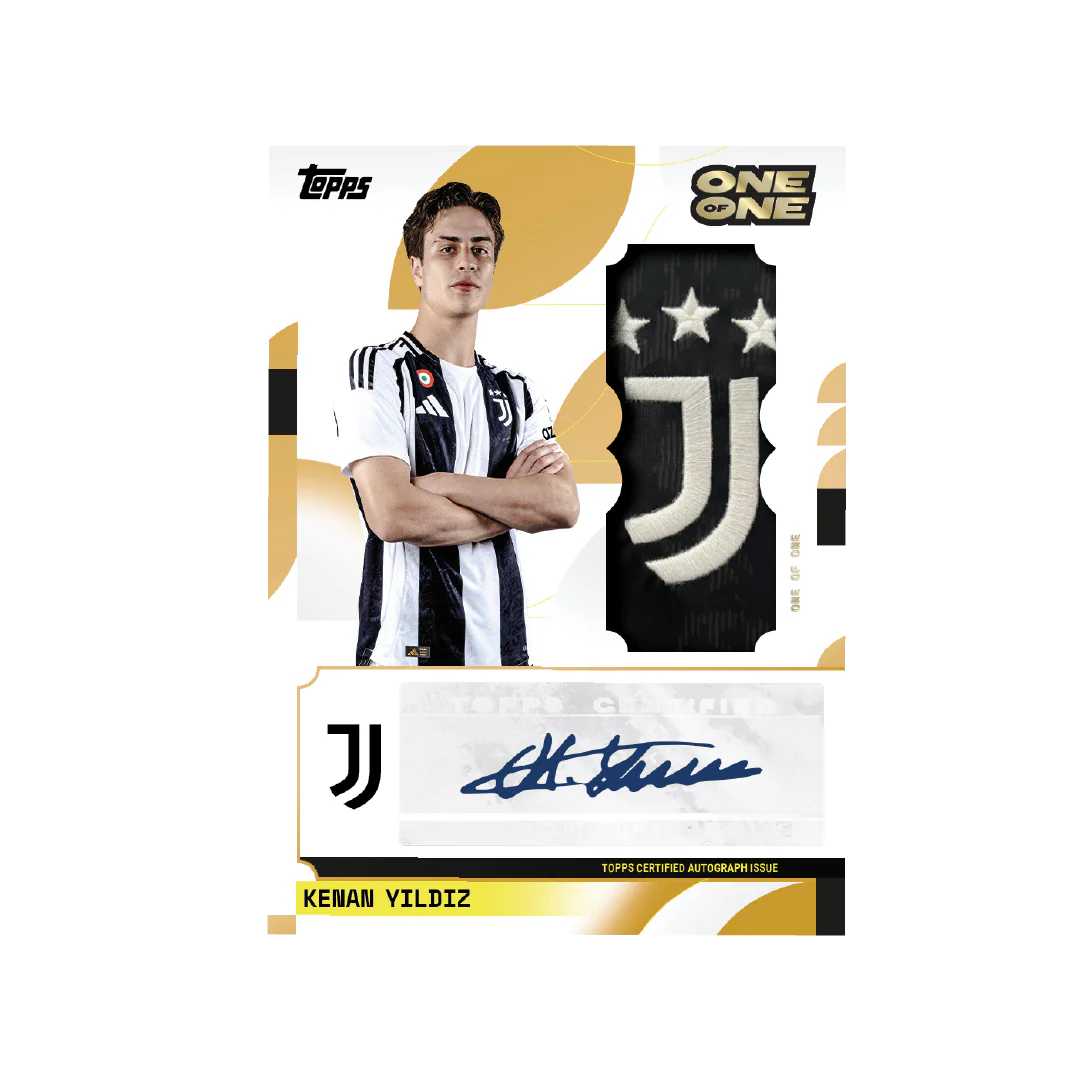 24/25 Topps Juventus Team Set (1 Auto Per Box)