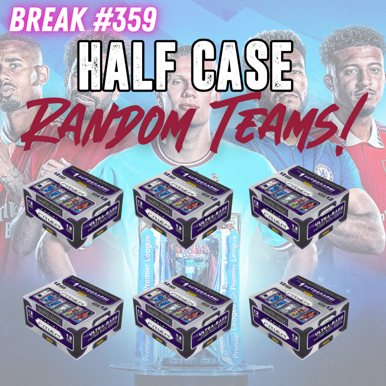Break 359 - 22/23 EPL Prizm Hobby HALF CASE - Random Teams!