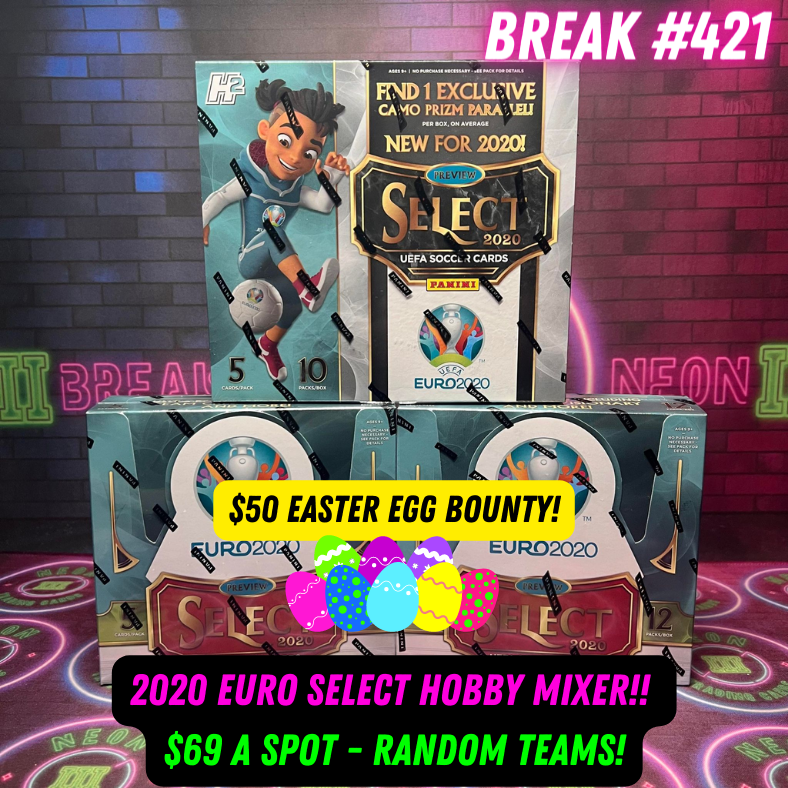 Break 421 - 2020 Euro Select Hobby Mixer - Random Teams - $69 per spot