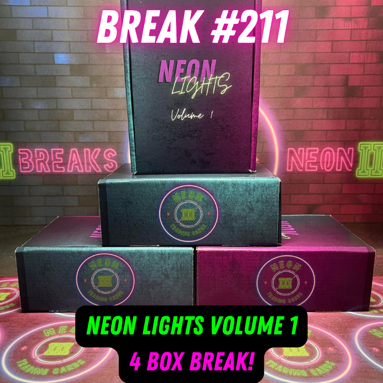 Break 211 - Neon Lights Volume 1 - 4 Boxes