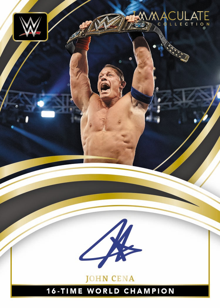 Break 271 - 2022 WWE Immaculate FULL CASE - Random Superstar - $15 a spot