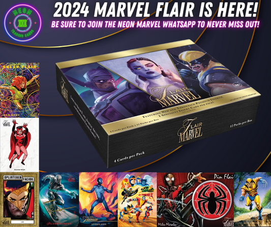 Upper Deck 2024 Flair Marvel Trading Cards is HERE