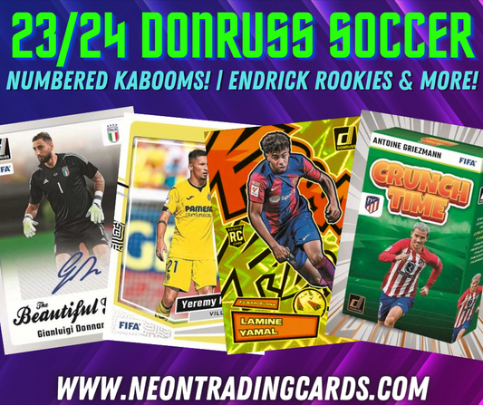 23/24 Donruss Soccer - Numbered Kabooms? Endrick? K-League?