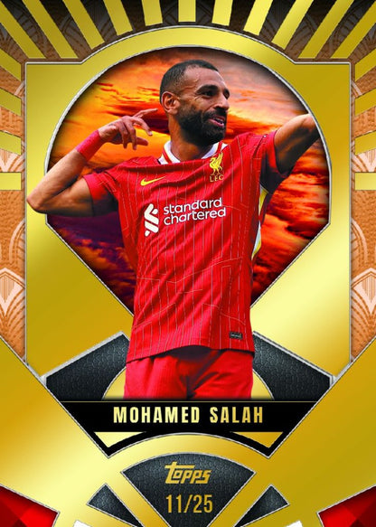 Break 4268 - 24/25 Topps Palatial Liverpool - Pick Your Player - High-End - 5 Encased Cards Per Box! Round 2!