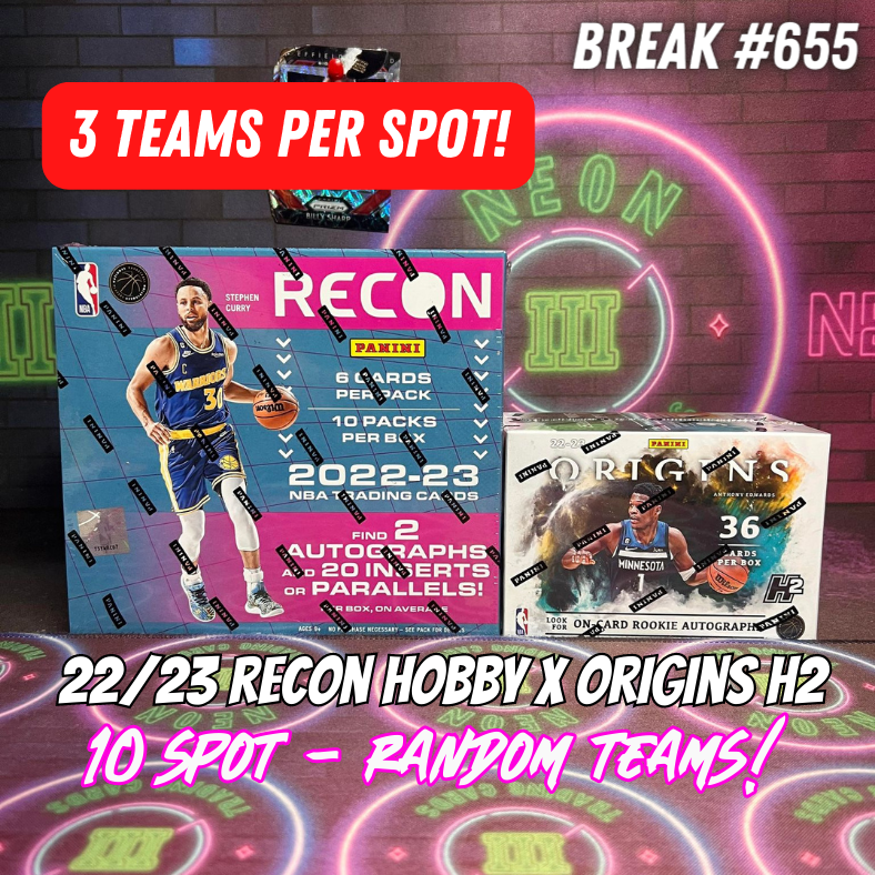 Break 654 - 22/23 Court Kings x Origins 10 Spotter - 3 Teams Per Spot!