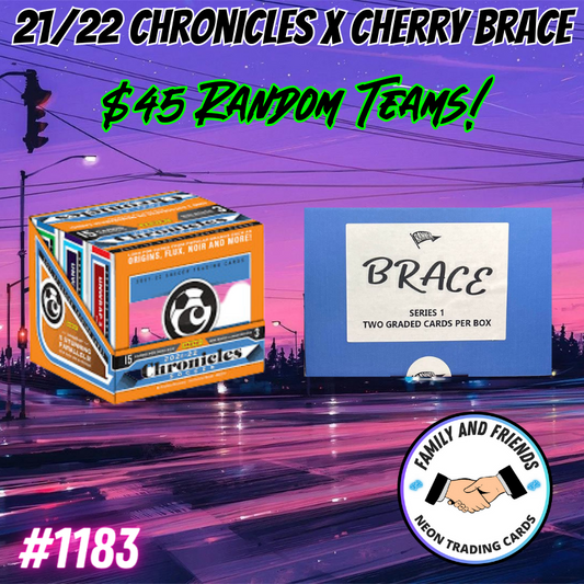 Break 1183 - 21/22 Chronicles Hobby x Banner Brace Repack - $45 Random Teams!