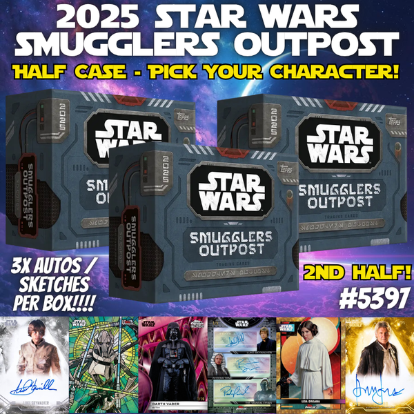 Break 5397 - 2025 Star Wars Smugglers Outpost - HALF CASE - Pick Your Character!