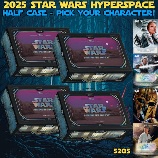 Break 5205 - 2025 Star Wars Hyperspace Half Case - Pick Your Character!