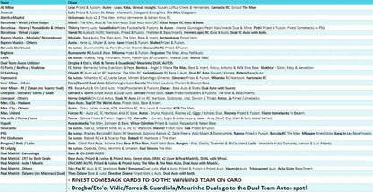 Break 2905 - 23/24 Topps UEFA Club Comp Finest - Half Case - Pick Your Team!