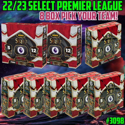 Break 3098 - 22/23 EPL Select Hobby x Tmall 8 Box - Pick Your Team/Player!
