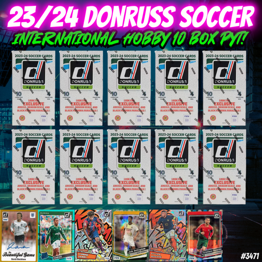 Break 3471 - 23/24 Donruss International Hobby - 10 Box - Pick Your Team!