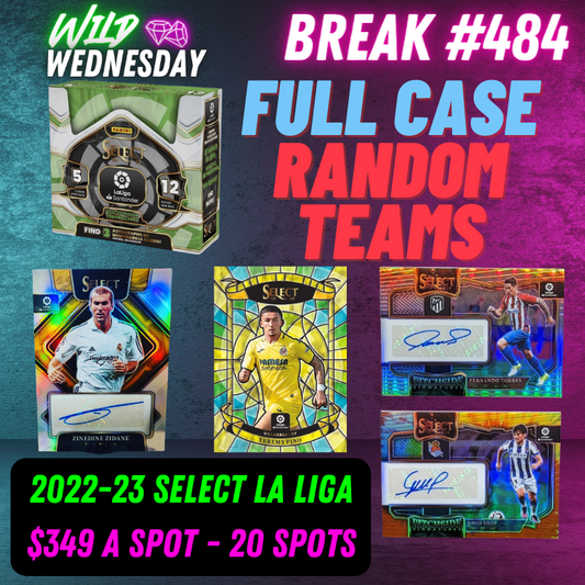 Break 484 - 22/23 LA LIGA SELECT HOBBY - FULL CASE RANDOM TEAMS