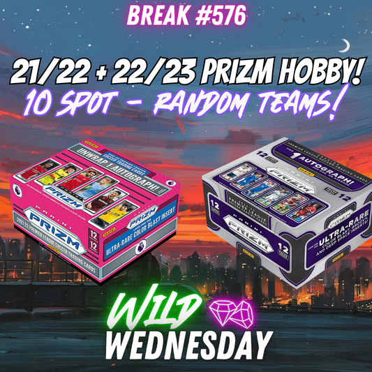 Break 576 - Dual Year EPL Prizm Hobby 2 Box - 10 Spot Random Teams!