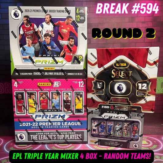Break 594 - EPL Select Triple Year Mixer - 4 Box Random Teams!