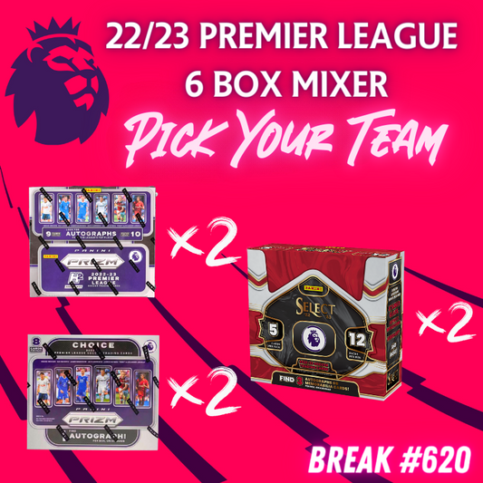 Break 620 - 22/23 EPL Prizm x Select Mixer - Pick Your Team/Player!