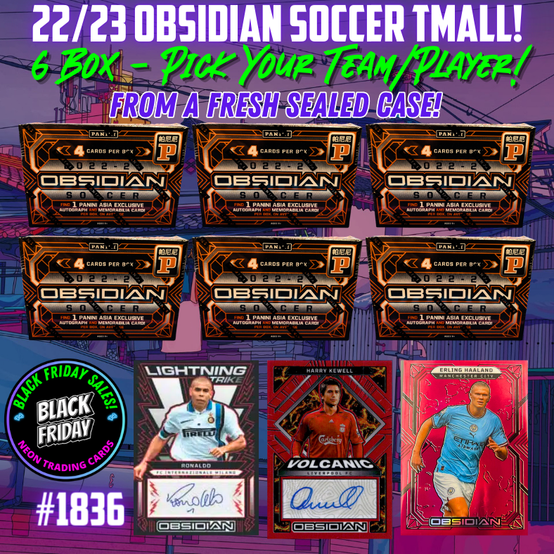 Break 1836 - 22/23 Obsidian Tmall - 6 Box Pick Your Team!