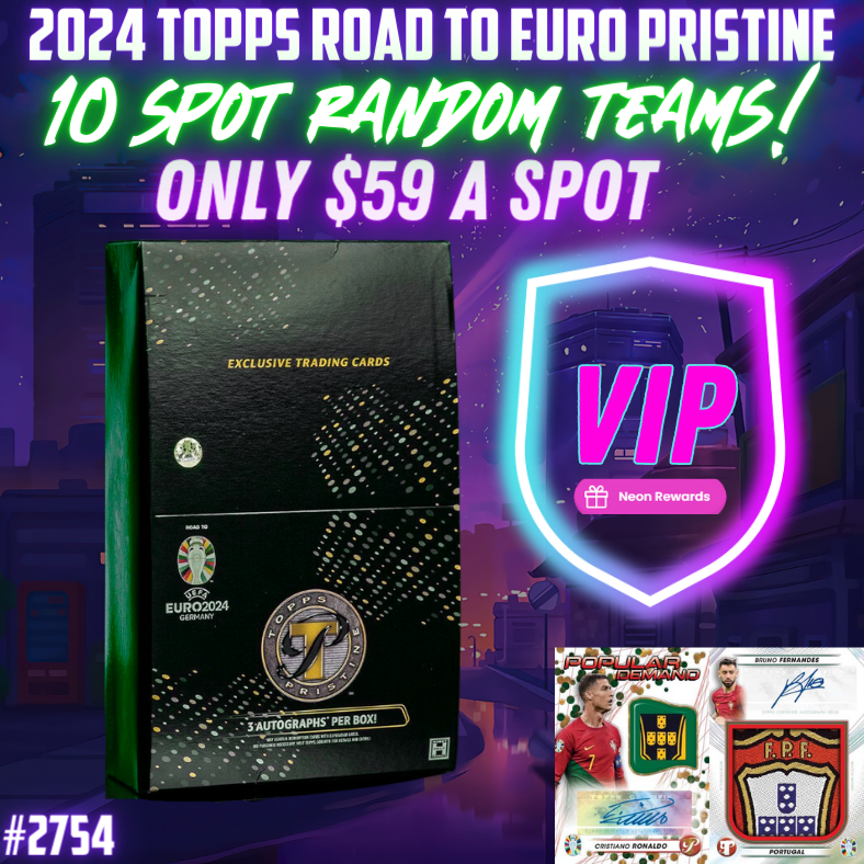Break 2754 - Topps Pristine Road to Euros 2024 - 10 Spot - Random Teams - ONLY $59 A SPOT