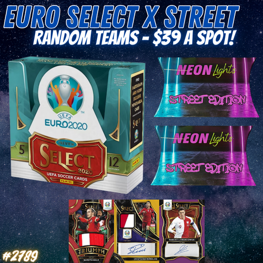 Break 2789 - 2020 Euro Select Hobby x Street Edition - $39 Random Teams!