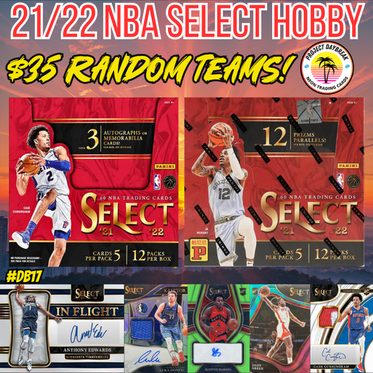 Break DB17 - NBA 21/22 Select Hobby x Asia - $35 Random Teams!
