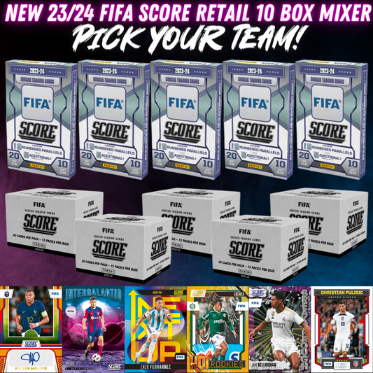 Break 2878 - New 23/24 FIFA Score Retail x Fat Pack 10 Box - Pick Your Team!
