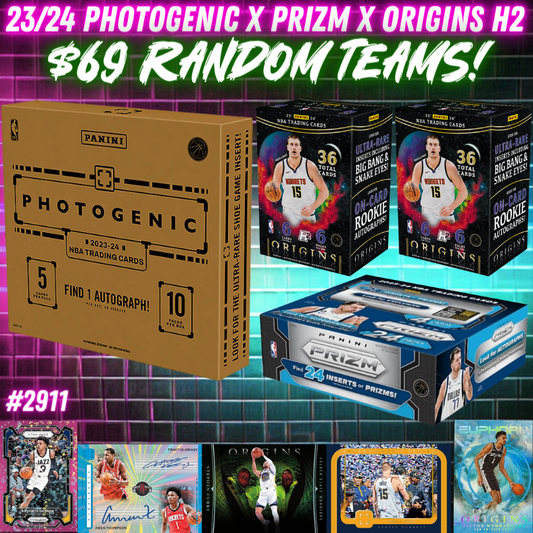 Break 2911 - 23/24 Photogenic x Origins x Prizm - Random Teams!