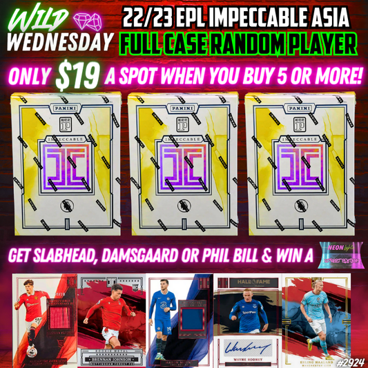 Break 2924 - 22/23 EPL Impeccable Asia Full Case - RANDOM PLAYER