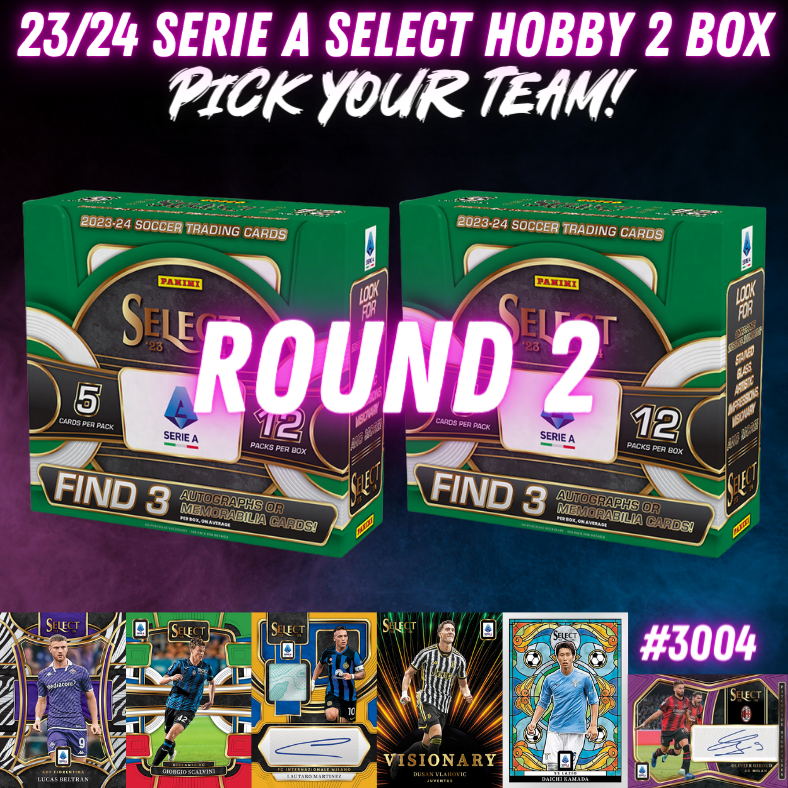 Break 3004 - 23/24 Select Serie A Hobby - Pick Your Team!