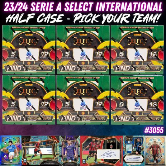 Break 3063 - 23/24 Select Serie A International - Half Case - Pick Your Team!