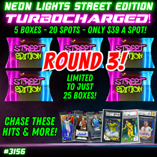 Break 3158 - Neon Street Edition TURBOCHARGED 5 Box - $39 Random! ROUND 3