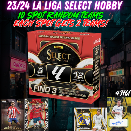 Break 3161 - 23/24 La Liga Select Hobby - 10 Spot Random Teams!