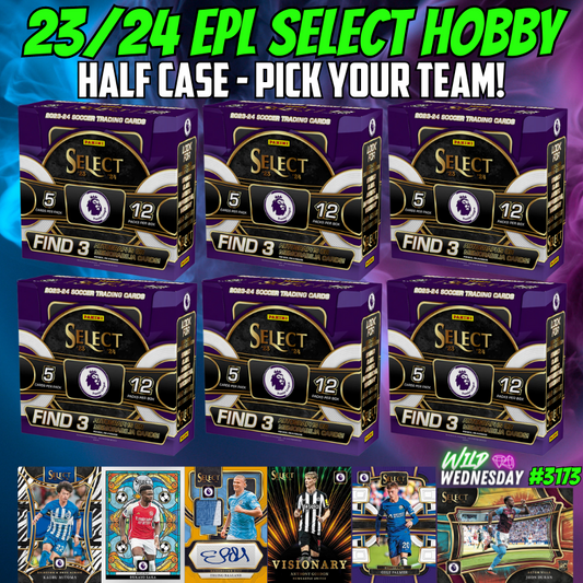 Break 3173 - 23/24 Select Premier League Hobby - HALF CASE - Pick Your Team