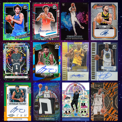 Break 3174 - NBA Triple Year Optic x Photogenic x Obsidian 10 Box Monster - $179 Random Teams!
