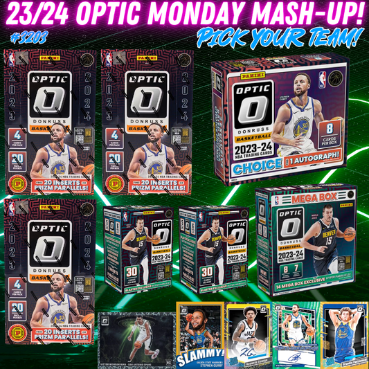Break 3203 - NBA 23/24 Optic International Hobby x Choice Monday Mash Up Pick Your Team!