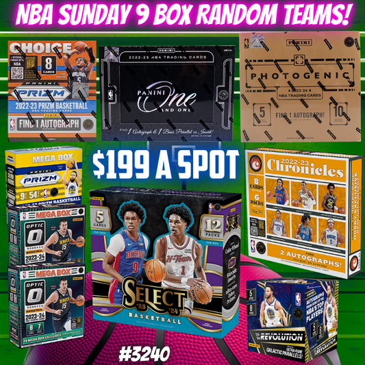 Break 3240 - NBA Sunday Session Random Teams ft One & One!