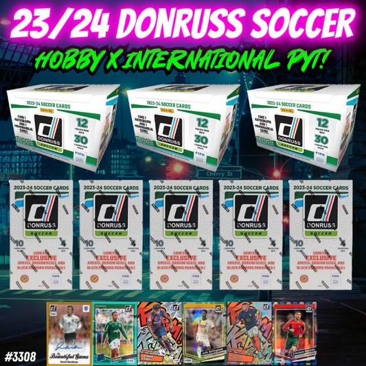 Break 3316 - 23/24 Panini Donruss Hobby x International - 8 Box - Pick Your Team!